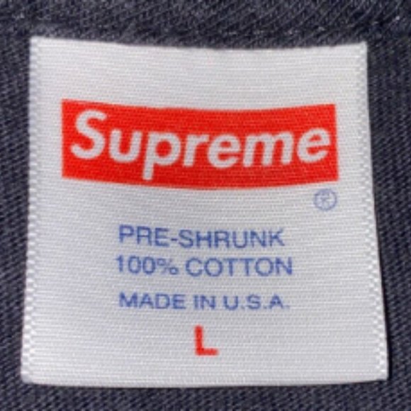 FW17 Supreme Frog Turtle - Black Tee - Picture 2 of 2